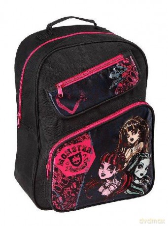 Plecak 15 Monster High seria black