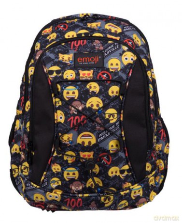 Plecak 3-komorowy BP-32 EMOJI Yellow II