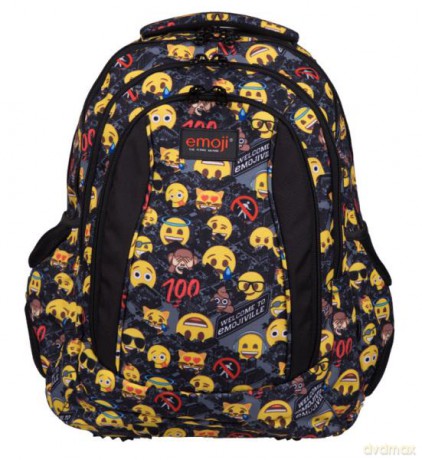 Plecak 4-komorowy BP-04 EMOJI Yellow II