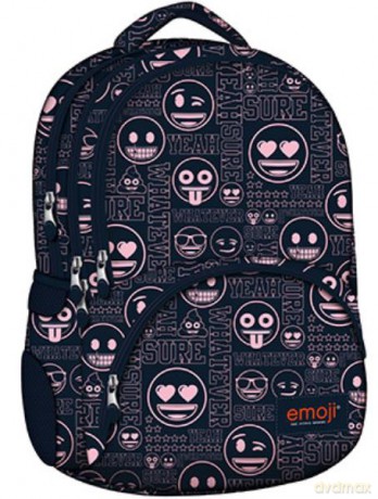 Plecak 4-komorowy BP-07 EMOJI Pink