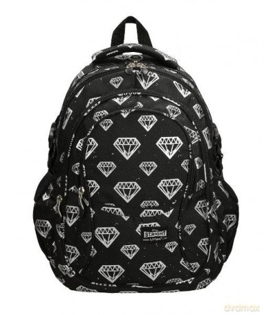 Plecak 4-komorowy Stright BP-01 Diamonds