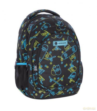 Plecak 4-komorowyBAG NEON EFFECT SKATE AB330
