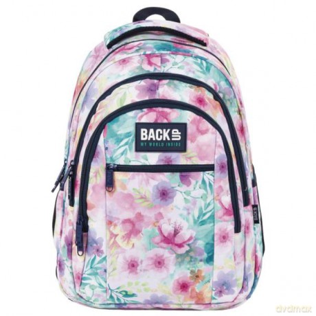Plecak BACKUP 4 model O 18 Wiosenne kwiaty