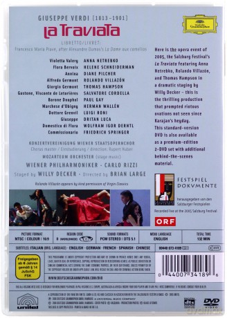 Anna Netrebko/Villazon Rolando: Verdi:Traviata [DVD]