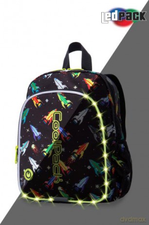 Plecak dziecięcy - Bobby - LED Rockets Coolpack