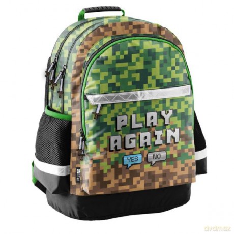 Plecak dziecięcy Minecraft GAMING PLAY AGAIN PP22PX-116