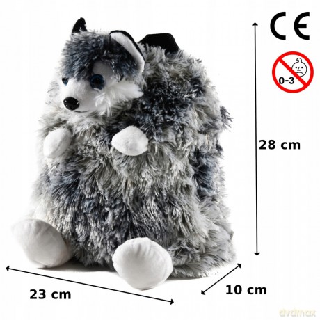 Plecak Husky jasny 03700 DEEF