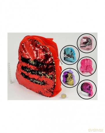 Plecak magiczne cekiny 20x24x6 cm 213432 mix