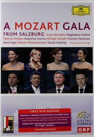 Anna Netrebko: A Mozart Gala From Salzburg [DVD]
