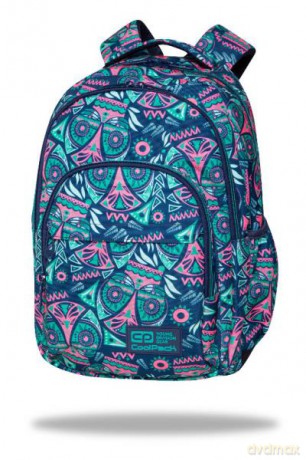 Plecak młodzieżowy - Basic Plus - Aztec green/zielony C03190