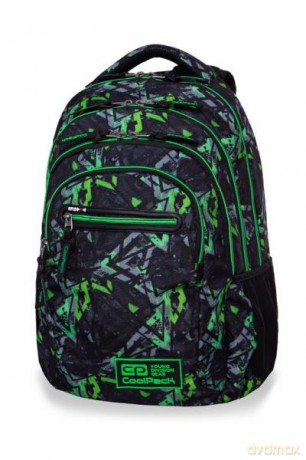 Plecak młodzieżowy - College Tech - Electric Green