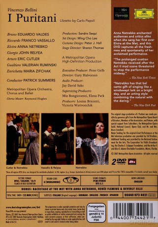 Anna Netrebko: Bellini: I Puritani [2DVD]