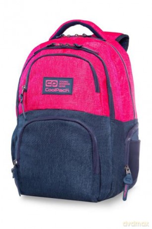 Plecak młodzieżowy Aero Melange pink B34092