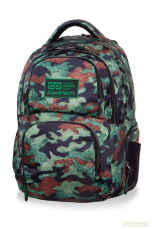 Plecak Młodzieżowy Areo Camo Fusion Green B34095
