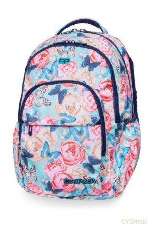 Plecak młodzieżowy Basic plus Butterflies B03127