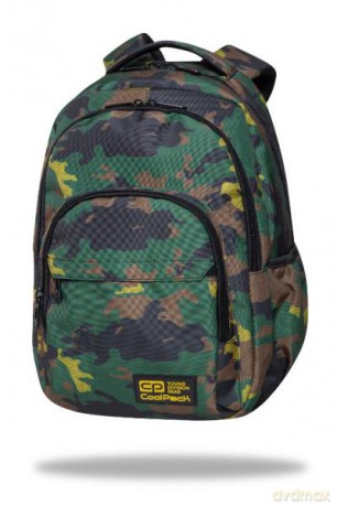Plecak Młodzieżowy Basic Plus Military Jungle C03179