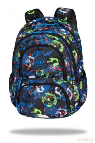 Plecak młodzieżowy Spiner M Football blue D001336