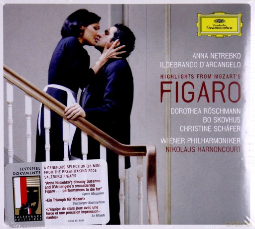 Anna Netrebko: Mozart:Le Nozze Di Figaro (Highlights) (digipack) [CD]