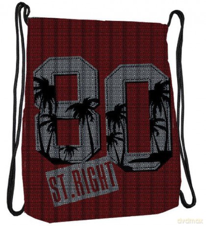 Plecak na sznurkach Stright SO-11 Eighty