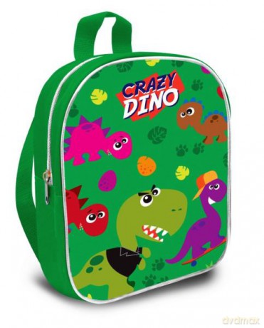 Plecak szkolny 29 cm Crazy Dino KL11155 Kids Euroswan