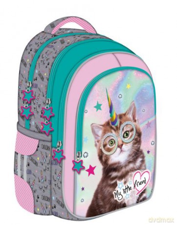 Plecak szkolny BP-58 My Little Friend - Kot