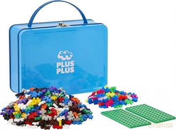 Plus Plus Klocki basic Metalowa walizeczka 600 elementów 7002 DANTE [KLOCKI]