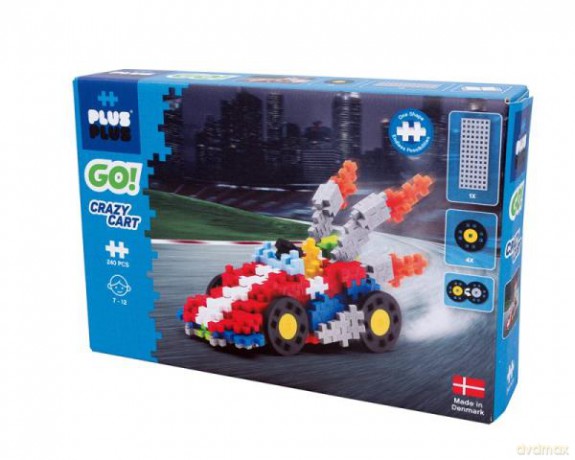 Plus Plus Klocki Gokart 240 elementów 7008 DANTE [KLOCKI]