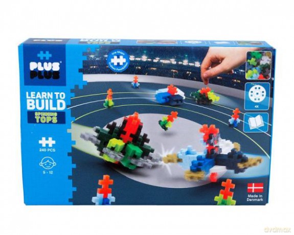 Plus Plus Klocki Naucz się budować Spinery 200 elementów 3853 DANTE [KLOCKI]