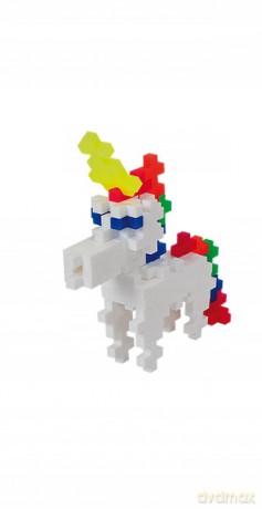 Plus Plus Klocki tuba Jednorożec 100 elementów 4109 DANTE [KLOCKI]