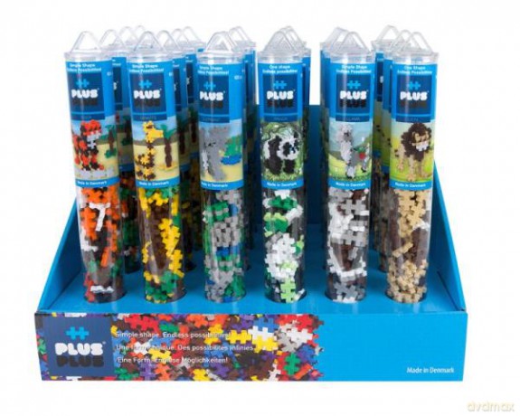 Plus Plus Klocki tuba ZOO display mix 7234 DANTE [KLOCKI]