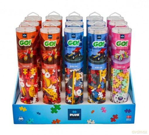 Plus Plus Klocki tuby Color Cars mix display5 7280 DANTE [KLOCKI]