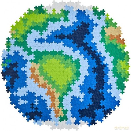 Plus Plus Puzzle By number Ziemia 800 elementów 3914 DANTE [PUZZLE]
