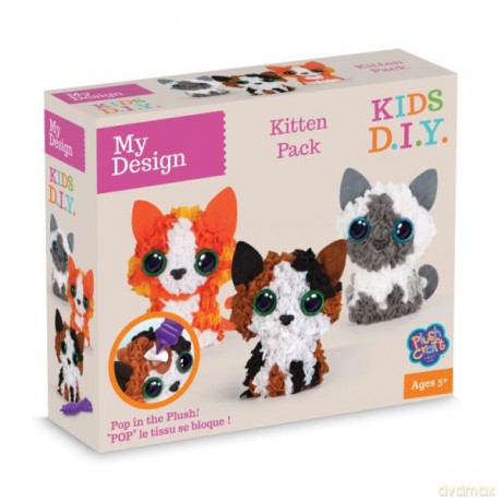 PLUSH CRAFT 3D Klub Kotków 3D 77259