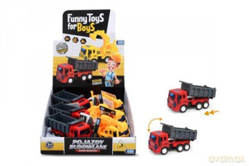 Pojazdy budowlane ToysForBoys disp 132445 mix