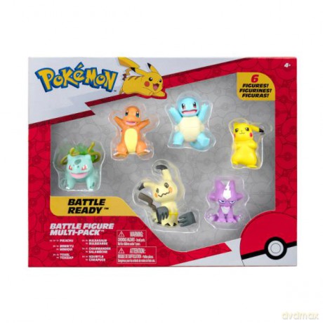 Pokemon bitewna 6-pak [FIGURKA]