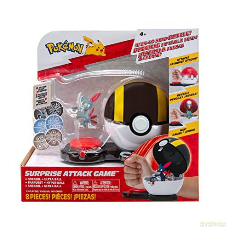 Pokemon Gra Surprise Attack Sneasel, Figurka [FIGURKA]