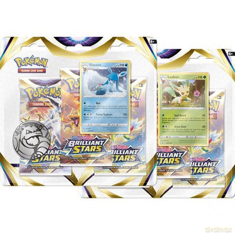 Pokemon TCG: SWSH 09 3-pack blister mix [KARTY]