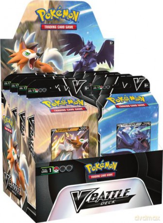 Pokemon TCG: V Battle Deck Display karty mix [KARTY]