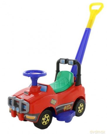 Polesie 62918 Jeep jeździk z rączką czerwony