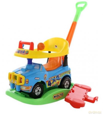 Polesie 62963 Jeździk Wiking samochód jeep niebieski