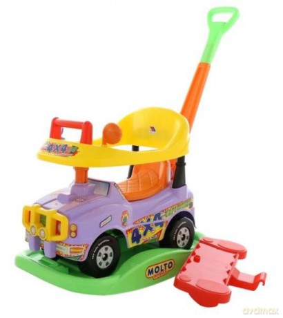 Polesie 62987 Jeździk Wiking samochód jeep liliowy