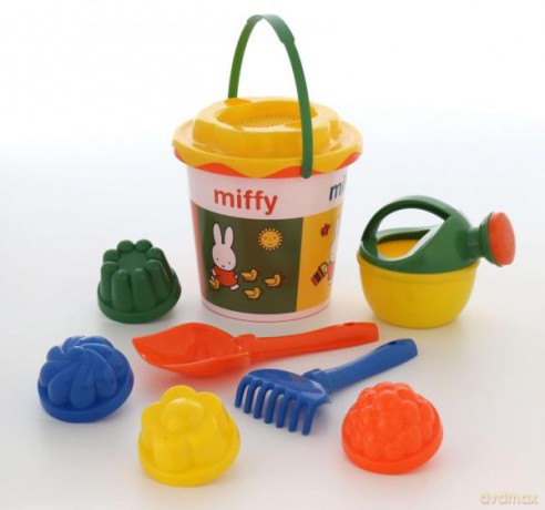 Polesie 64738 Zestaw nr3 Miffy-3 wiaderko + akcesoria