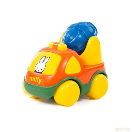 Polesie 77370 Samochód - betoniarka Miffy Nr1 w siatce