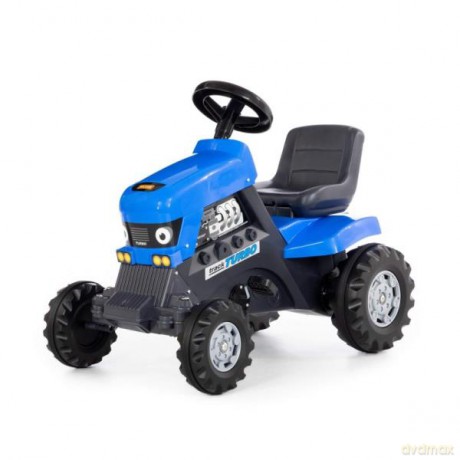 Polesie 84620 Traktor-jeździk na pedały "Turbo" niebieski