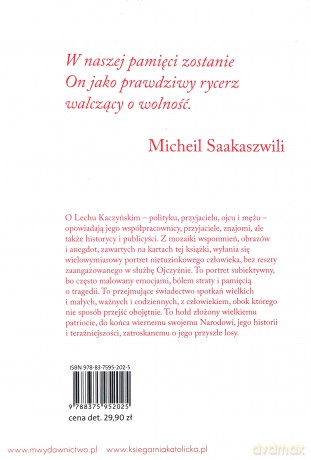 Lech Kaczyński Portret (twarda) - Michał Karnowski [KSIĄŻKA]