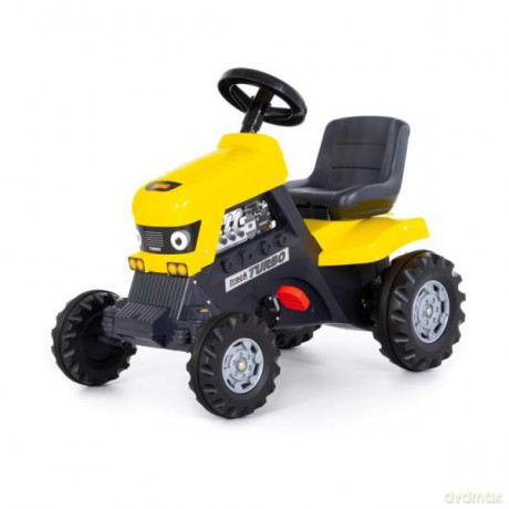 Polesie 89311 Traktor jeździk na pedały "Turbo" żółty