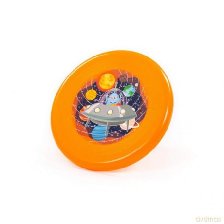 Polesie 89953 Dysk frisbee średnica 20.5 cm pomarańczowy