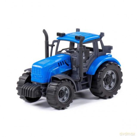Polesie 91215 Traktor "Progres" inercyjny niebieski w pudełku
