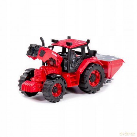 Polesie 91314 Traktor BELARUS z siewką do nawozów