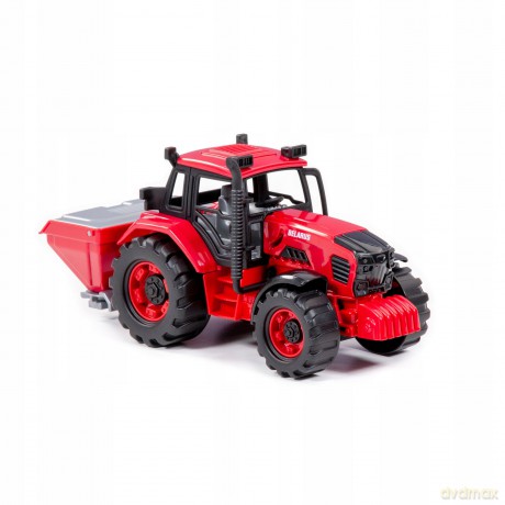 Polesie 91314 Traktor BELARUS z siewką do nawozów